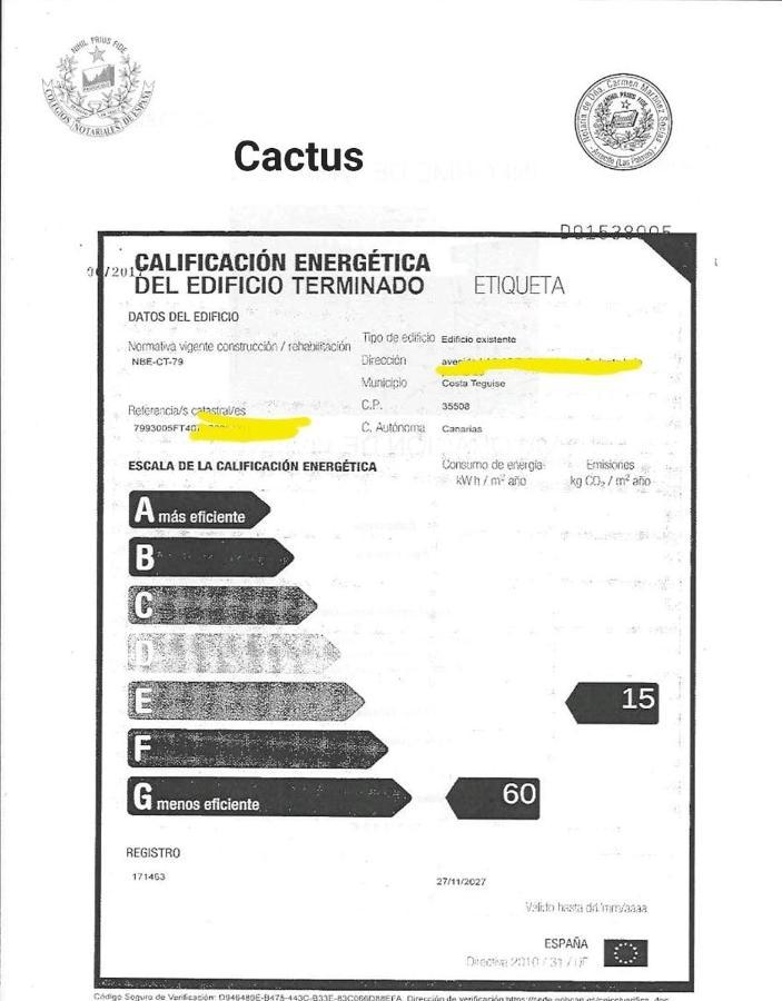 Vivienda Vacacional Cactus Costa Teguise Dış mekan fotoğraf